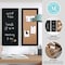 Martha Stewart Everette 18in. x 24in. Cork Board, Chlk Board, Lttr Board Set w/Psh Pns, Mgnts, Liq Chlk, Lttrs, Blk BR-DK20221011-1-BK-MS - alternate 6